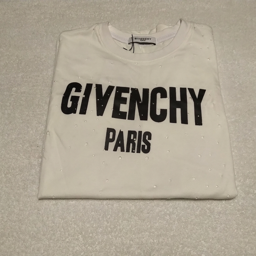 BRAND NEW Givenchy Paris Women's White T-Shirt- Size S